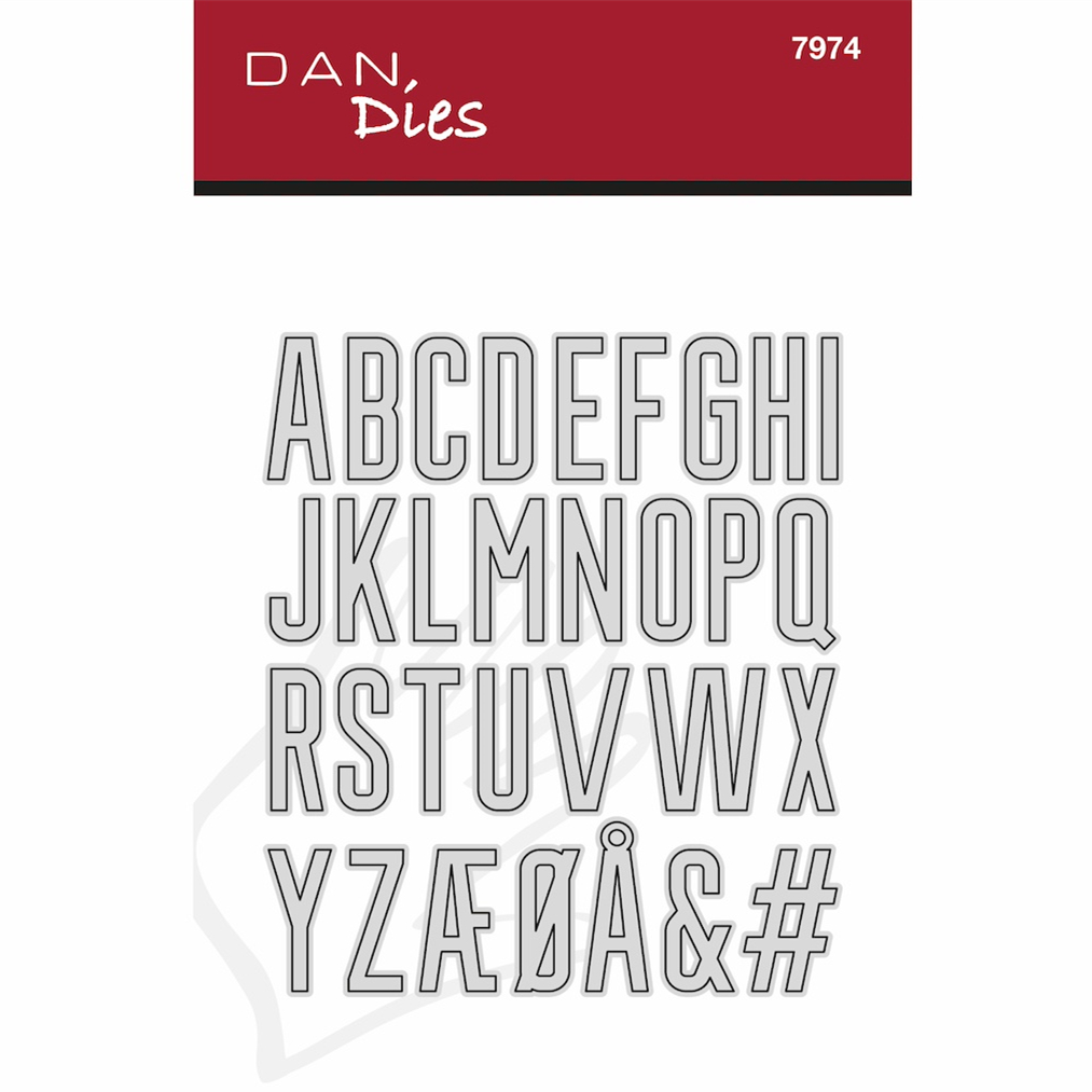 Wedding Supply Store - Формы для вырезания букв алфавита Stort
