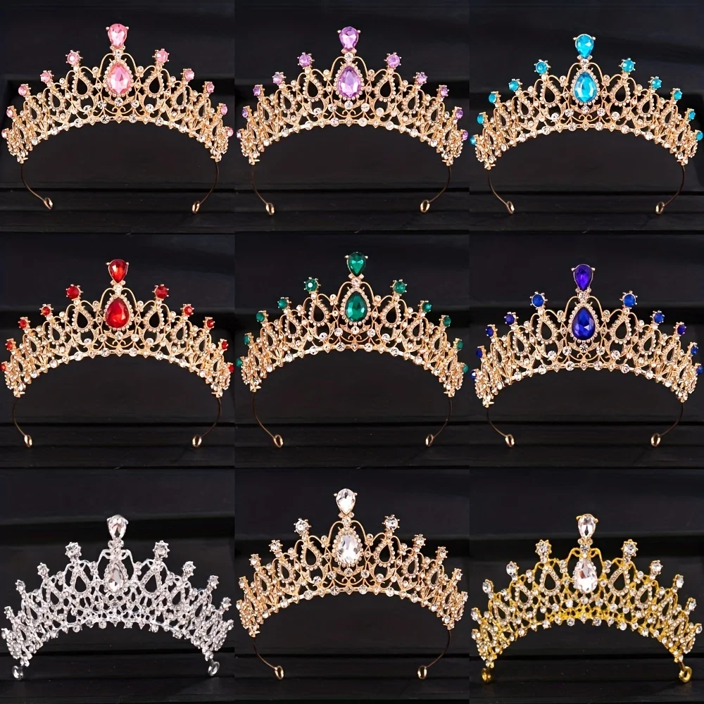 Wedding Supply Store - Барочные хрустальные тиары и короны, украшенные