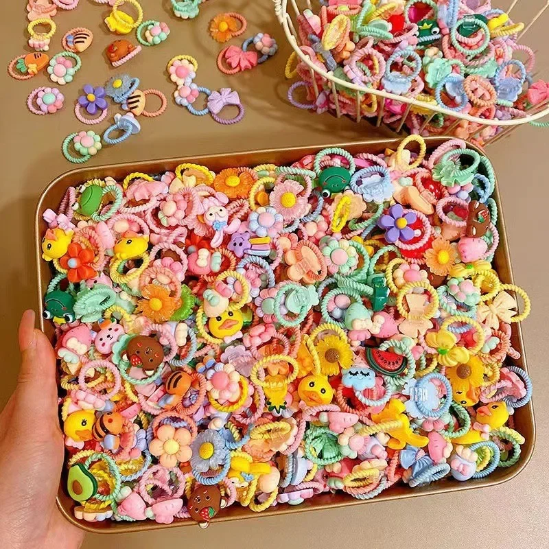 Good Floral & Wedding Decor Supply Photos - 50/40/30 шт. милые резинки для детей