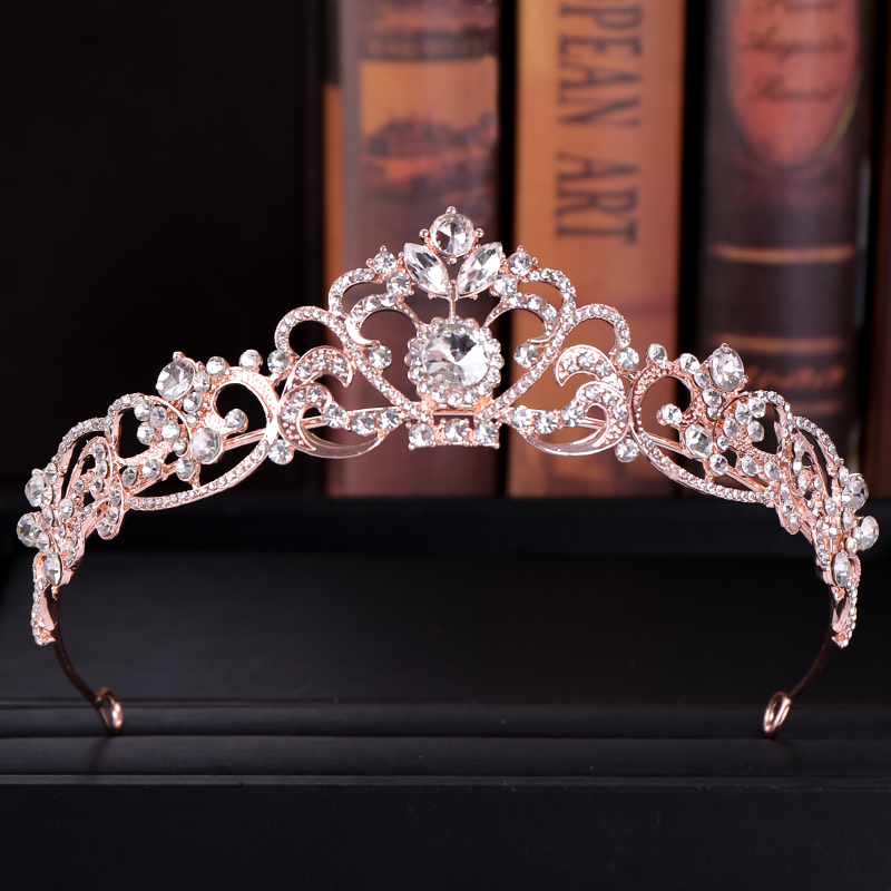 Wedding Supply Store - Женская тиара и корона из розового