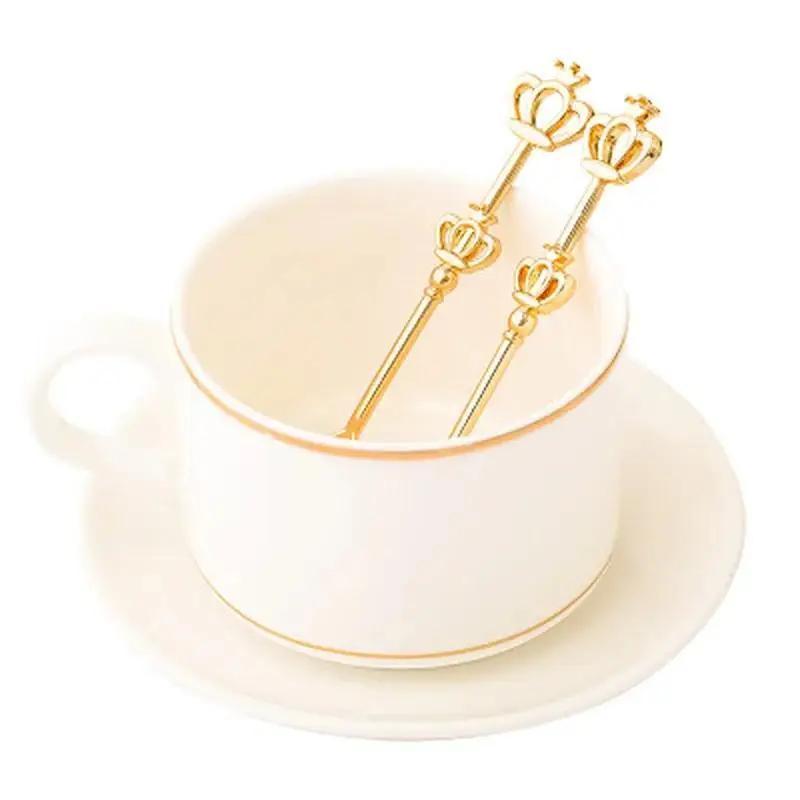 Wedding Souvenir - 2 шт./компл., креативная стальная кофейная ложка,