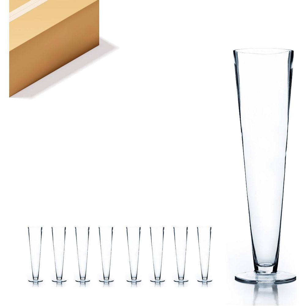 Centerpiece Vase Tall - Стеклянная ваза WGV Trumpet оптом, диаметр
