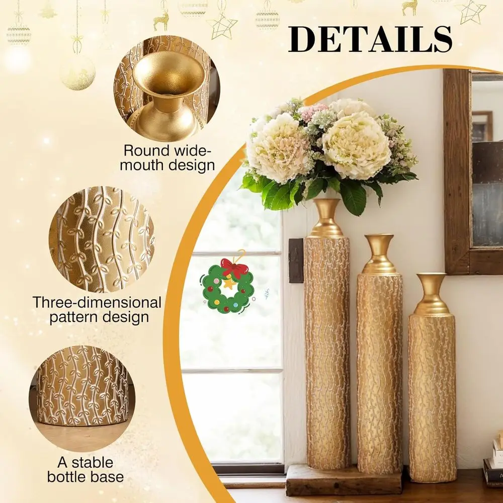 Набор из 3 очень больших высок – обзор и цена Centerpiece Vase Tall