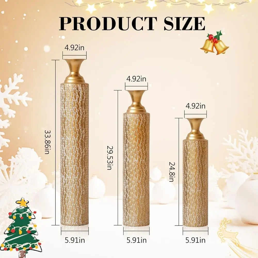 Набор из 3 очень больших высок – обзор и цена Centerpiece Vase Tall