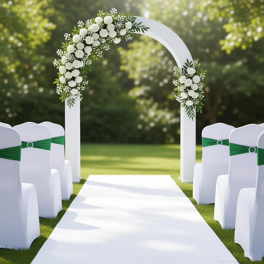 10 шт. круглых эластичных лент – обзор и цена Chair Sash Organza