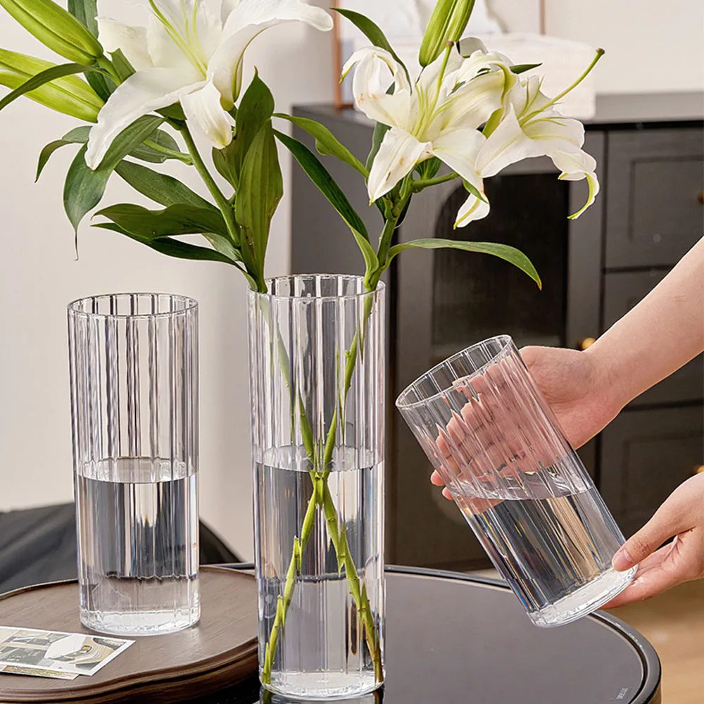 Акриловая прозрачная цилиндрич – обзор и цена Centerpiece Vase Tall