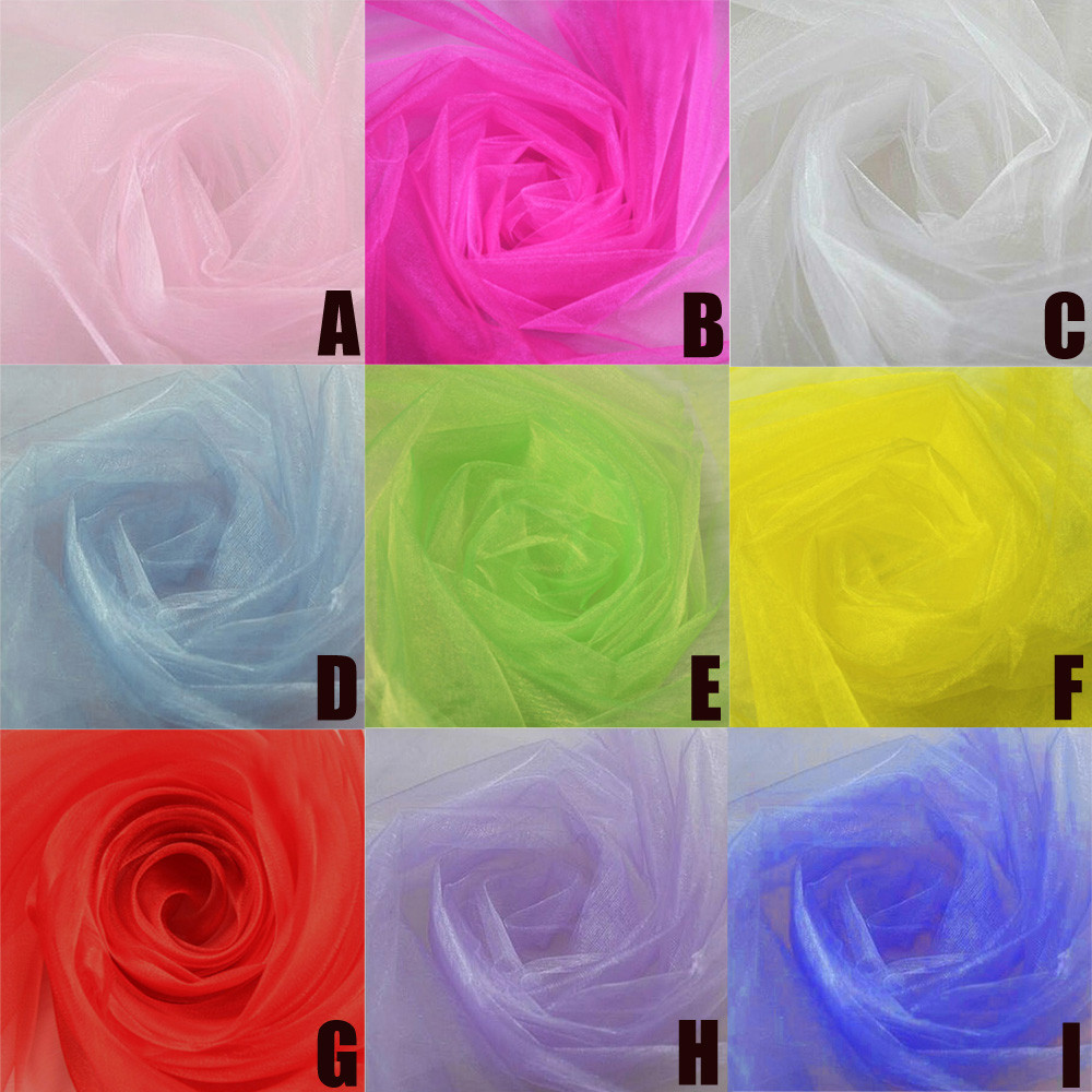 Свадебное украшение, тюль, рул – обзор и цена Chair Sash Organza