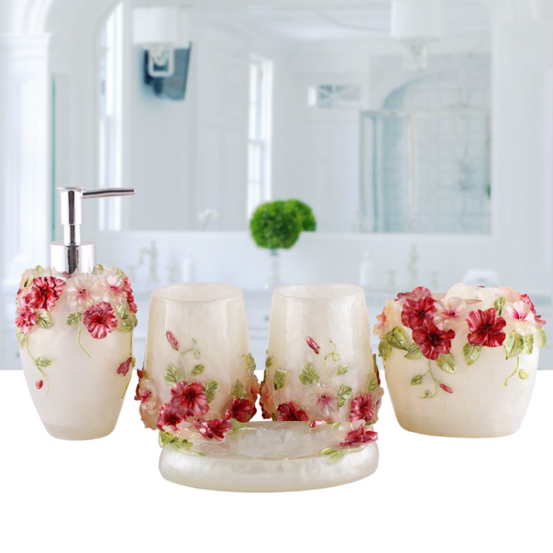 Европейский стиль, тисненая см – обзор и цена Wedding Bathroom Supply Kit