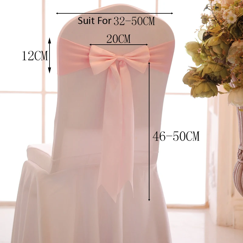 25 шт., атласные ленты из спан – обзор и цена Chair Sash Organza