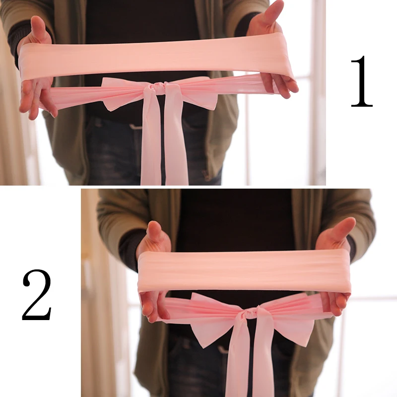 25 шт., атласные ленты из спан – обзор и цена Chair Sash Organza