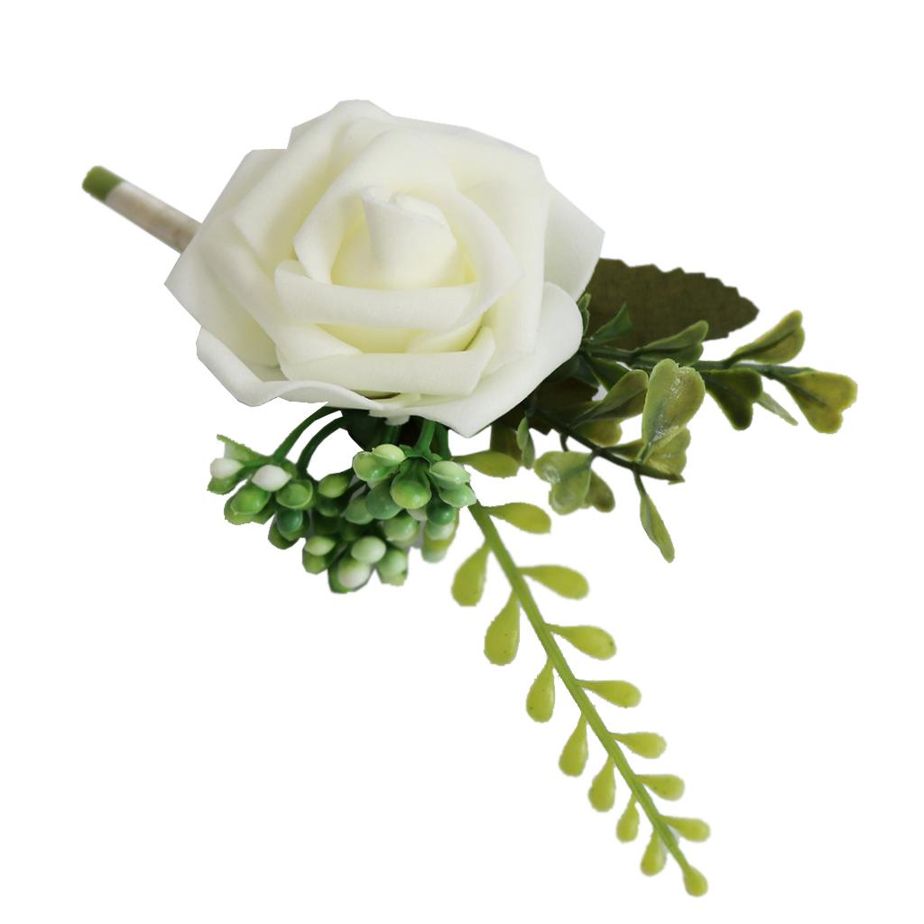 Искусственная бутоньерка из ро – обзор и цена Wedding Ceremony Supply