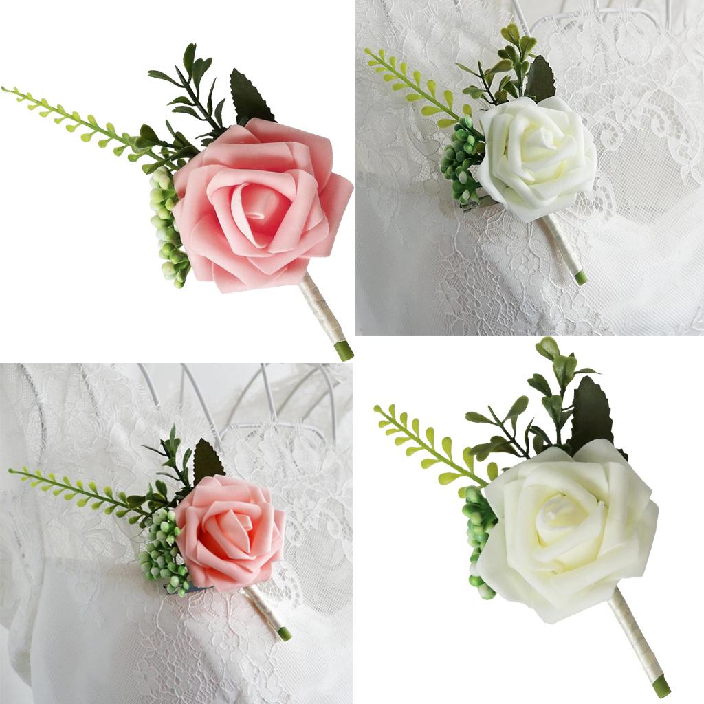 Искусственная бутоньерка из ро – обзор и цена Wedding Ceremony Supply