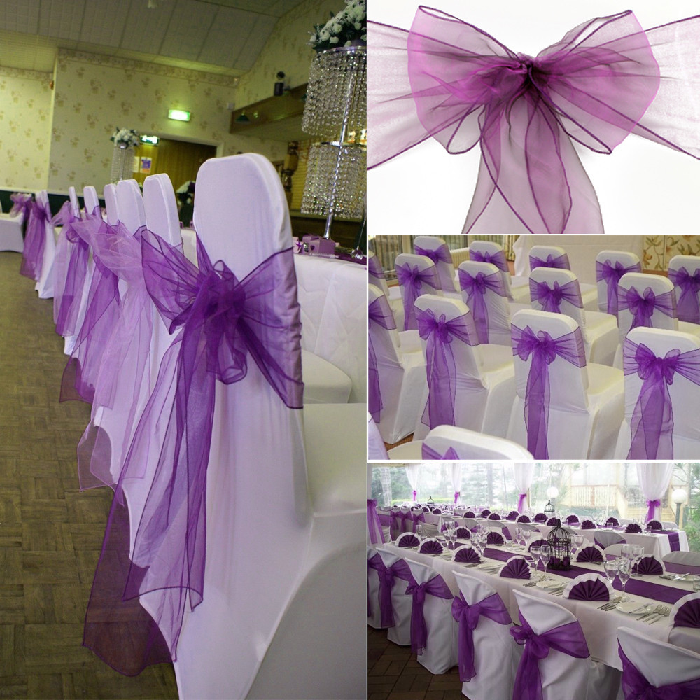 1 шт., пояса для стула из орга – обзор и цена Chair Sash Organza
